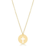 enewton Blessed Small Disc Necklace | Gold