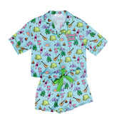 Camp Club Silky Loungewear Set