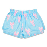 Plush Shorts | Spring Bows