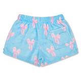Plush Shorts | Spring Bows