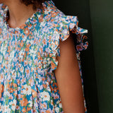 Stevie Dress | True Blue Floral