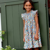 Stevie Dress | True Blue Floral