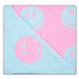 Made You Smile Knit Blanket
