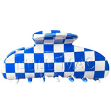 LULU MAC Claw Clip | Blue Checkered