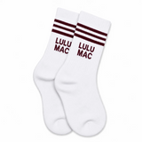 Lulu Mac Socks | Maroon