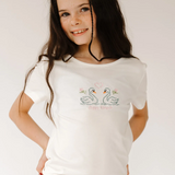 Cross My Heart Baby Tee