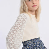 Heart Sleeve Sweater