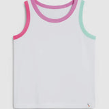 Contrast Trim Tank | PreppyGoose