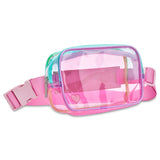Color Block Belt Bag