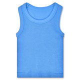 Smocked Racerback Tank | Bright Blue