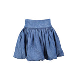 Denim Bubble Skirt