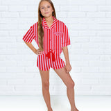 Christmas Club Silky Loungewear Set