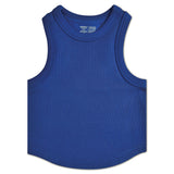 Cropped Racer Back Tank Top