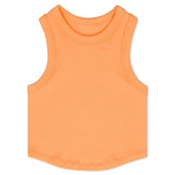 Cropped Racer Back Tank Top