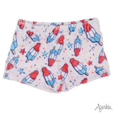 USA Popsicle Fuzzy Short | Azarhia
