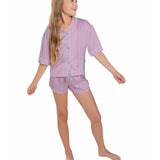 Cotton Candy Silky Loungewear Set | Sunshine Society