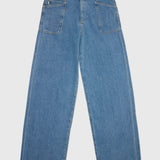 Lily Wide Leg Jeans | Sky Fade