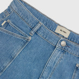 Lily Wide Leg Jeans | Sky Fade