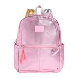 STATE Kane Double Pocket Backpack - Pink + Silver