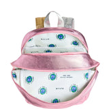 STATE Kane Double Pocket Backpack - Pink + Silver