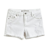 White Brittany Denim Short | tractr