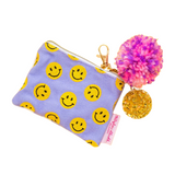 Smiley Keychain Pouch