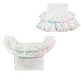 Rainbow Fancy Eyelet Set | Lola + The Boys
