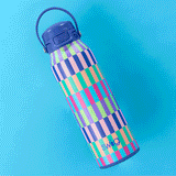 Swig EZ Fill Water Bottle | Brite Stripe