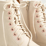 Zora Mini Lace Up Booties