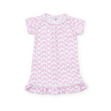 Pretty Pink Bows Pajama Dress