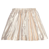 Champagne Metallic Skort