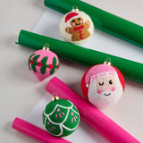 Holly Jolly Set of 4 Ornaments | Shiraleah