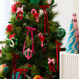 Candy Cane Crew Set of 8 Ornaments | Shiraleah