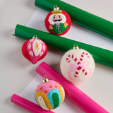 Candy Cane Lane Set of 4 Ornaments | Shiraleah