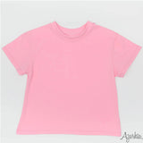 Solid Boxy T - Pink