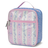 Pink Floral Stripe Lunchbox