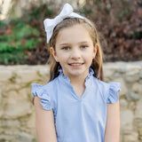 Ellie Performance Top | Blue Stripes