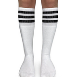 Varsity Stripe Socks | Black