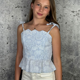 Print Peplum Top | If So