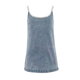 Gems Bow Denim Dress | Lola + The Boys