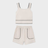 Knit Short Set