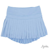 No Blues Here Mini Pleat Skort