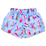 Ski Dogs Plush Shorts