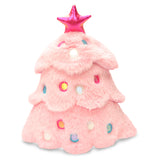 Glitter Pink Christmas Tree Plush | iScream