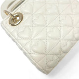 Heart Quilted Mini Bag