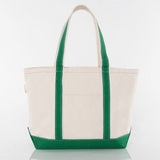 Medium Classic Tote - Emerald | CB Station