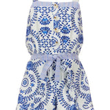 Mosaic Print Romper