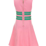 Criss-Cross Waist Dress