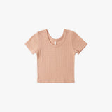 Pointelle Tee | Melon