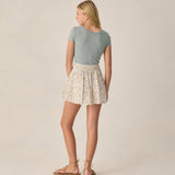 Pointelle Tee | Sea Green